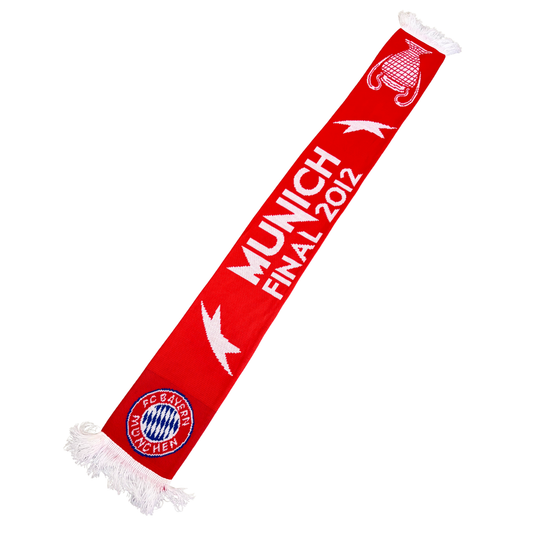 Bufanda de fútbol oficial Bayern Múnich final Champions League 2012