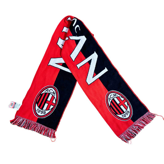 bufanda ac milan arlequinada sciarpa calcio