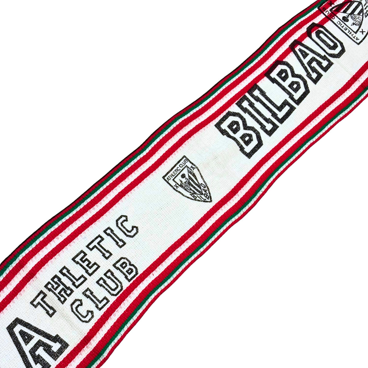bufanda athletic club bilbao serigrafiada vintage futbol