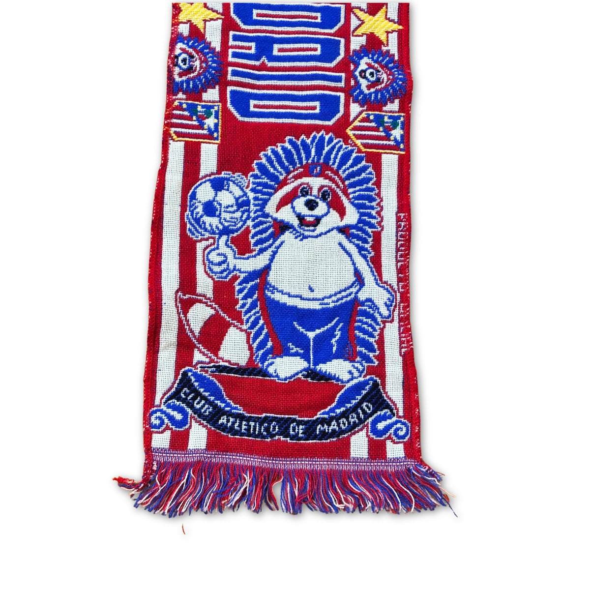 Bufanda de fútbol vintage Atlético de Madrid Indy años 90