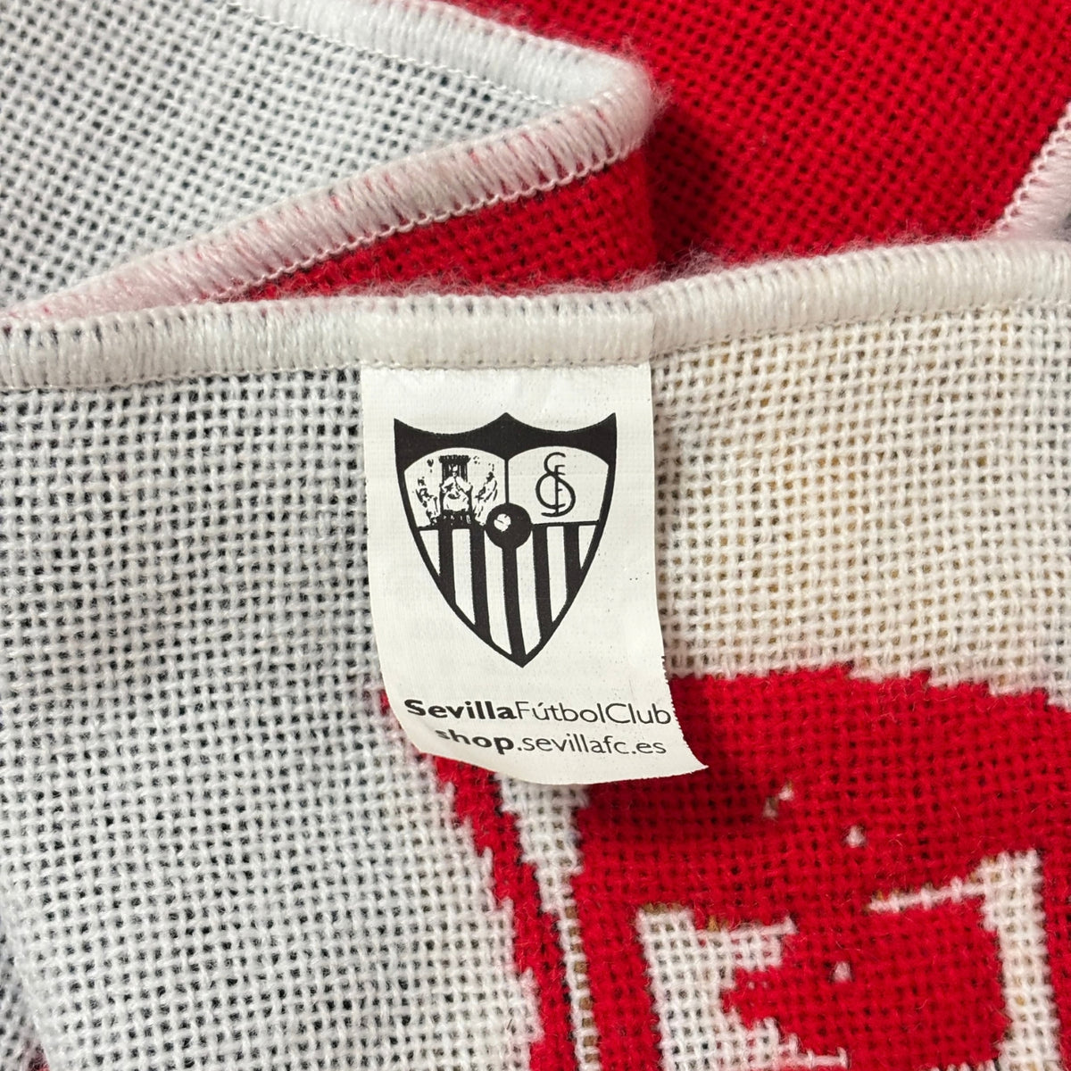 Bufanda de fútbol oficial Sevilla FC Femenino roja