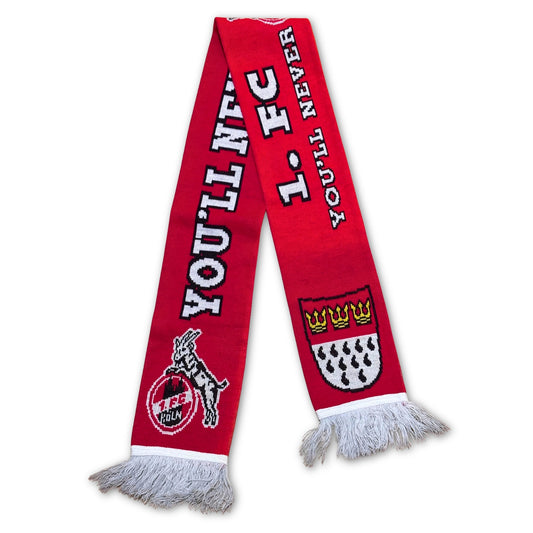 Bufanda 1.fc Köln - You'll never walk alone