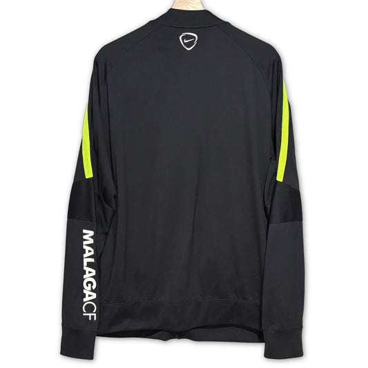 Chaqueta de fútbol de entrenamiento Málaga CF Nike negra