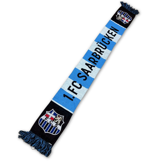 Bufanda Saarbrucken - azul y blanca