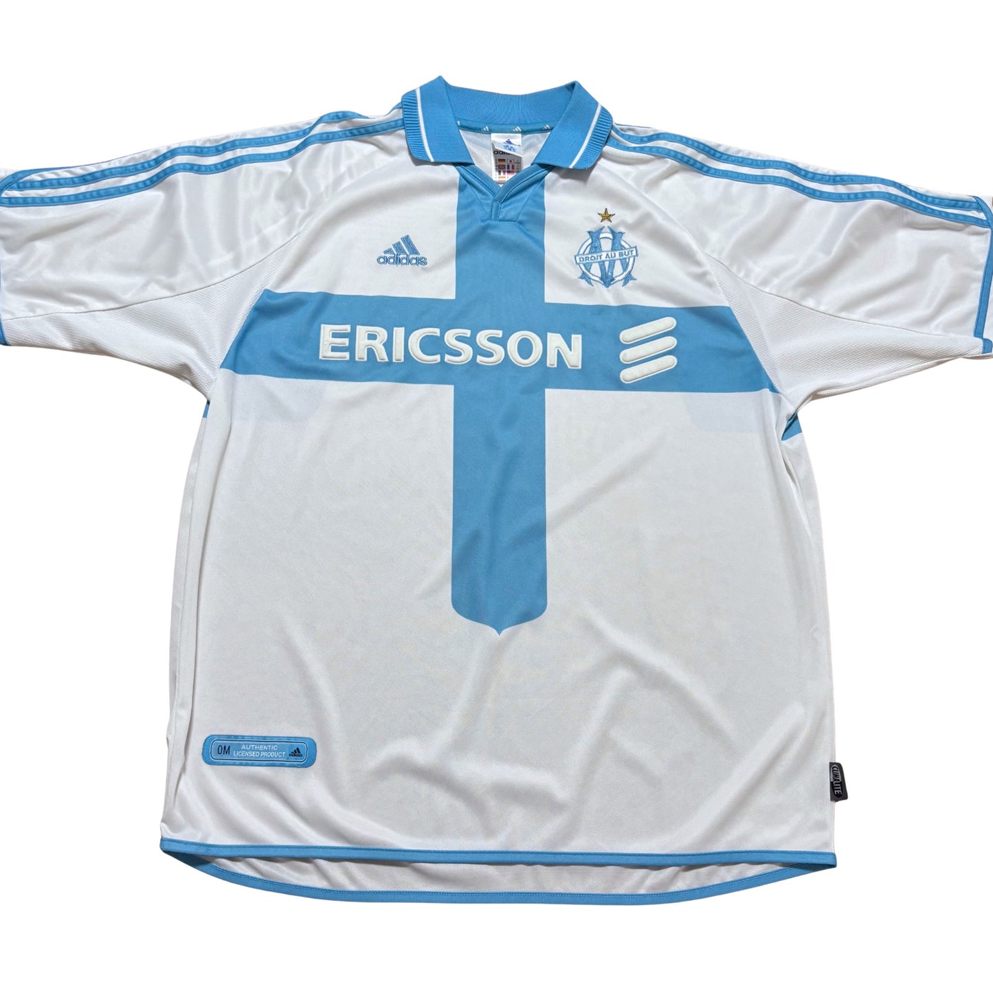 Camiseta Olympique Marsella 2000-2001 Local