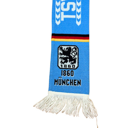 Bufanda 1860 Munich celeste vintage