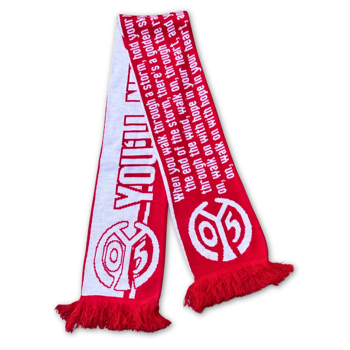 Bufanda Mainz - You'll never walk alone