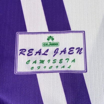 Camiseta de fútbol vintage Real Jaén 2001-2002 local Cejudo