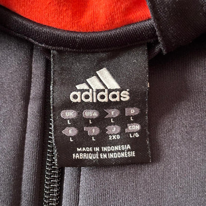 Sudadera de fútbol River Plate 2008-2009 Adidas con capucha