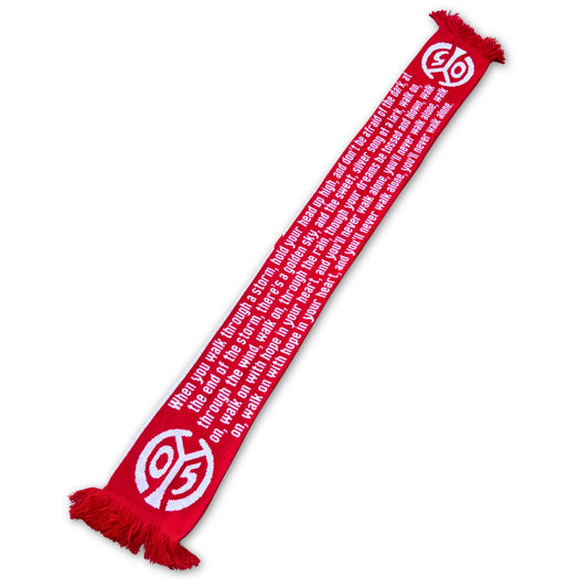 Bufanda Mainz - You'll never walk alone