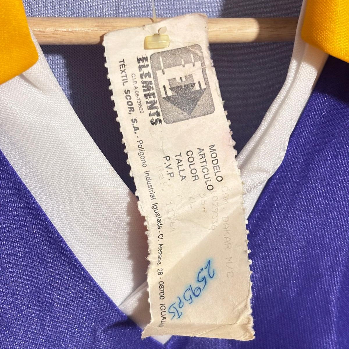 Camiseta Cádiz 1992-1993 Visitante
