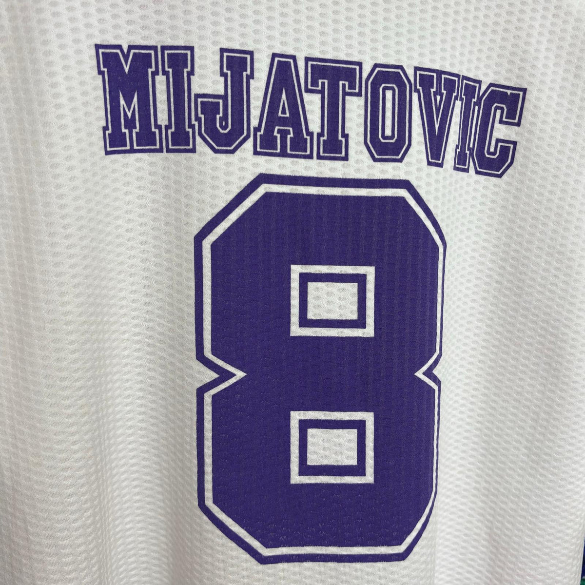 Camiseta Real Madrid 1997-1998 Local #8 Mijatović