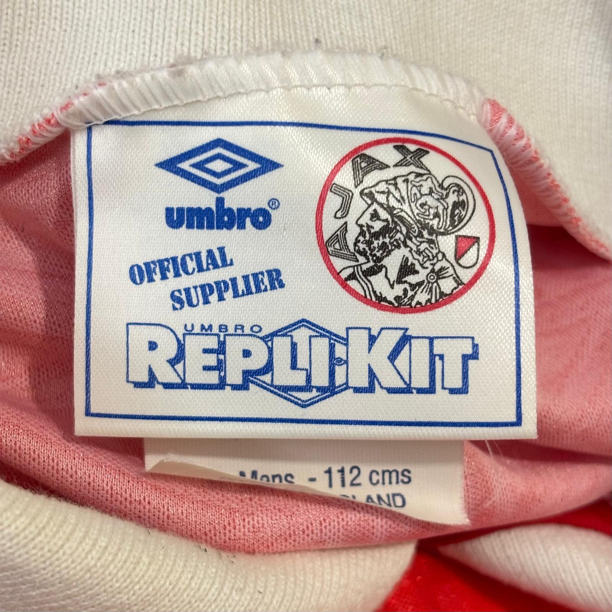 Camiseta Ajax 1991-1993 Local