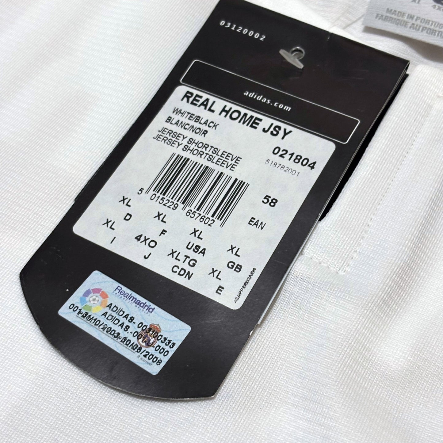 Real Madrid 2003-2004 Local - Solari 21 - XL