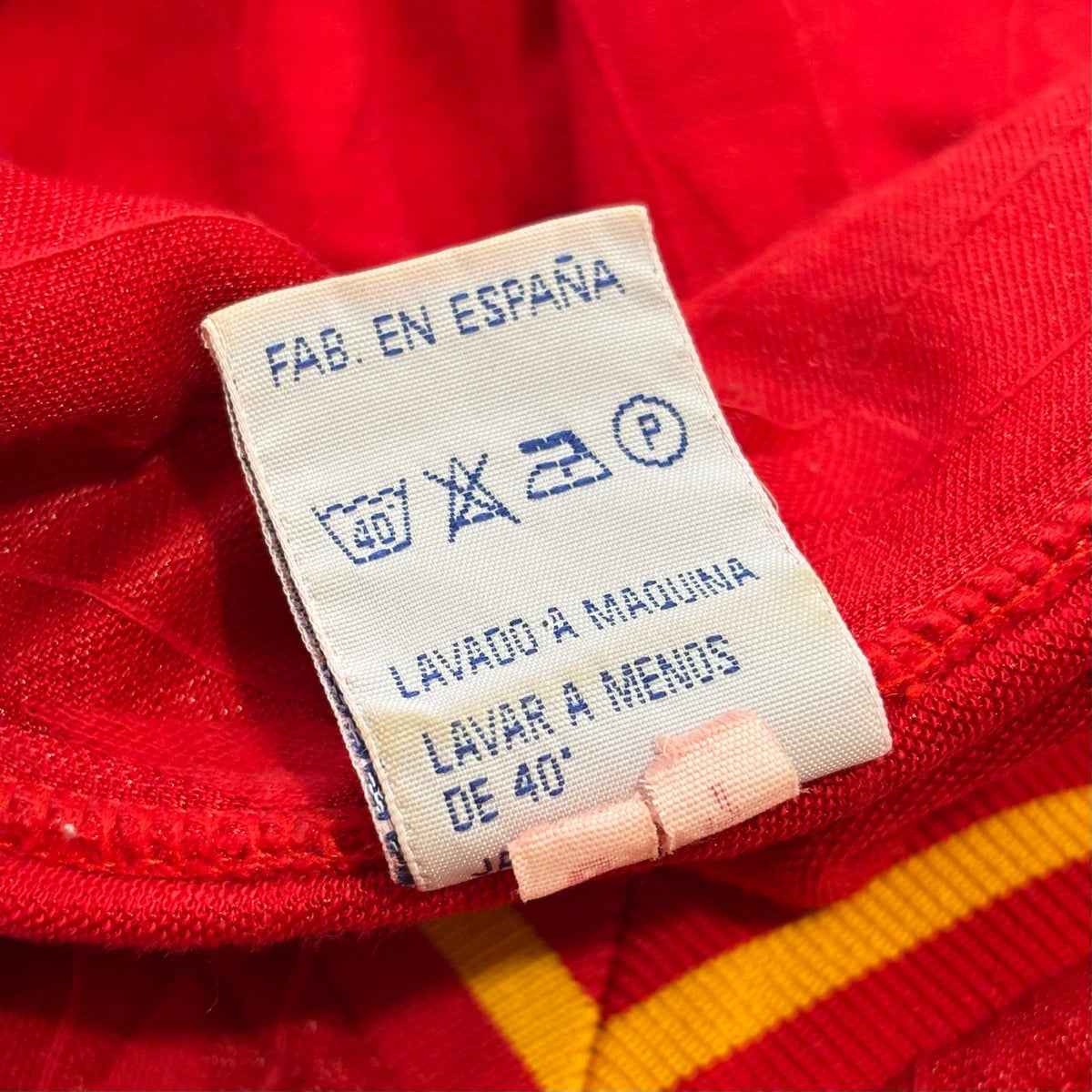 Camiseta España 1988-1990 Local Manga Larga - Dorsal 2