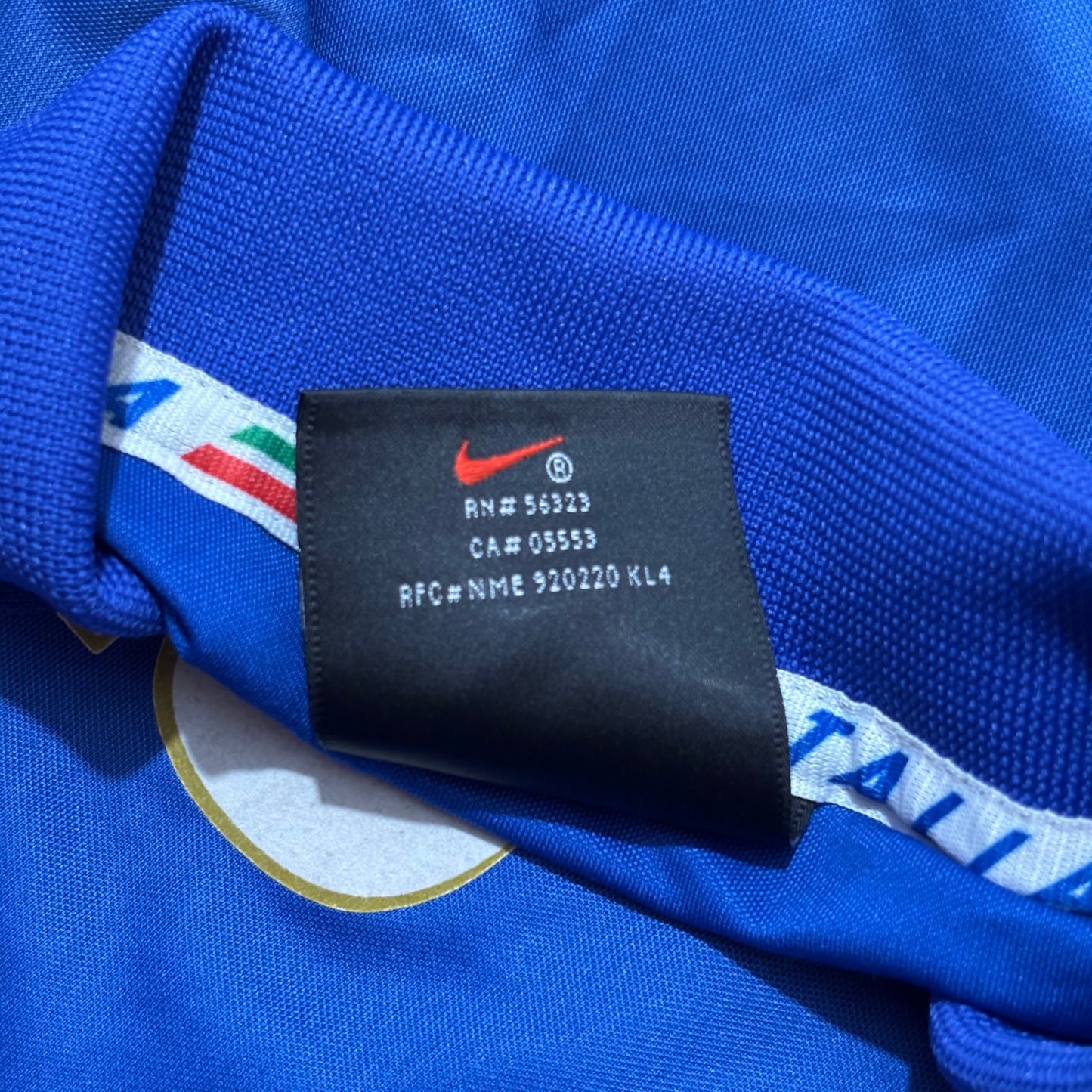 Italia 1996 Local - 15 Di Livio - L Player Issued