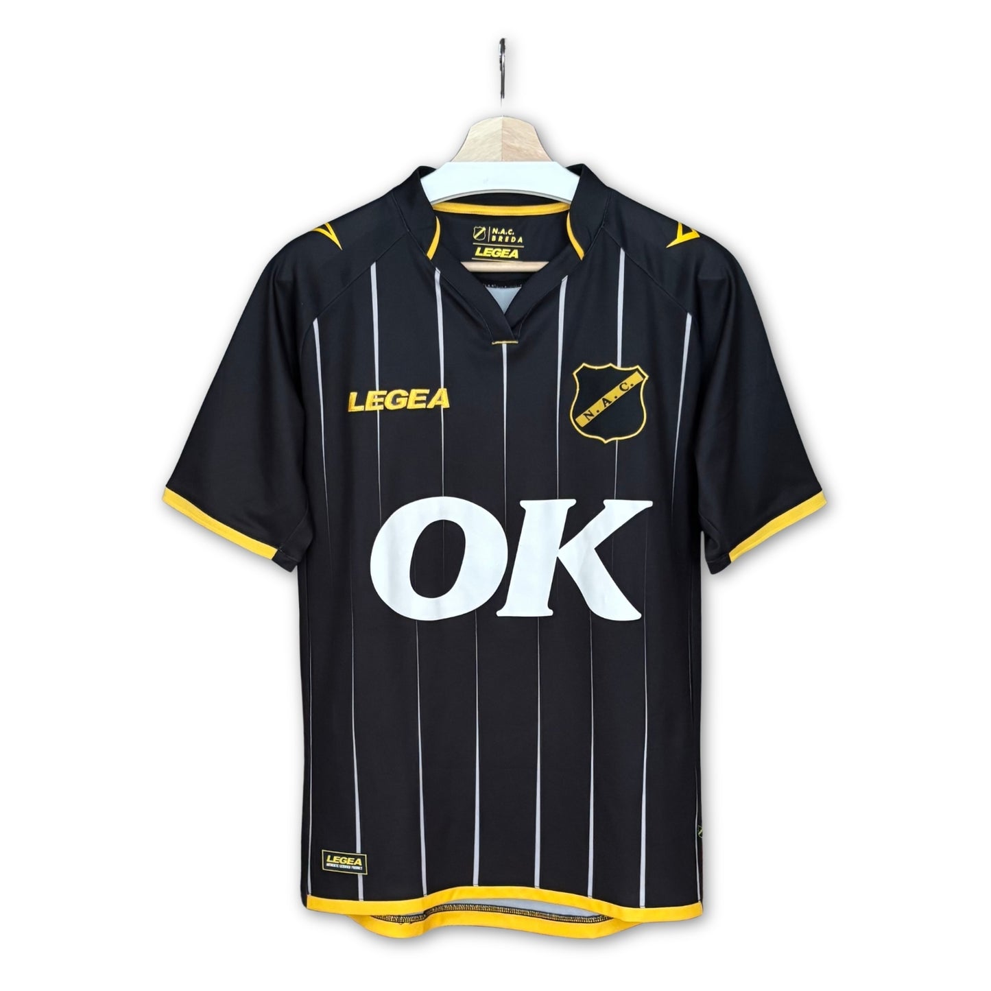 NAC Breda 2019 2020 Legea Away Jersey Football Shirt Voetblashirt black