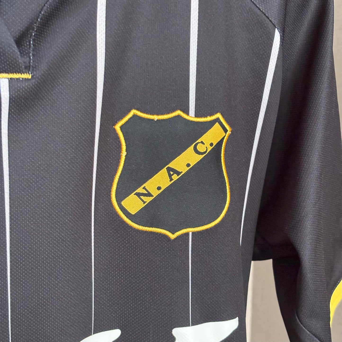 NAC Breda 2019 2020 Legea Away Jersey Football Shirt Voetblashirt black