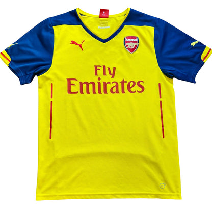arsenal-fc-away-jersey-football-shirt-camiseta-futbol-segunda-visitante-2014-2015-puma-yellow-amarilla-