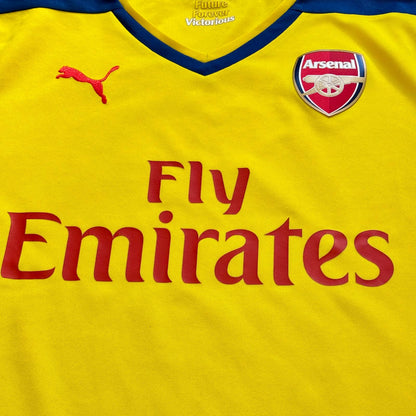 arsenal-fc-away-jersey-football-shirt-camiseta-futbol-segunda-visitante-2014-2015-puma-yellow-amarilla-