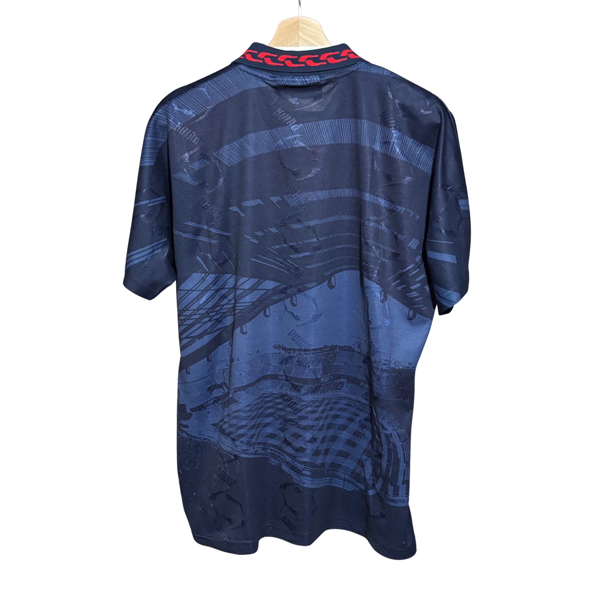 atletico atlético atleti madrid puma 1995 1996 away jersey camiseta segunda equipación visitante