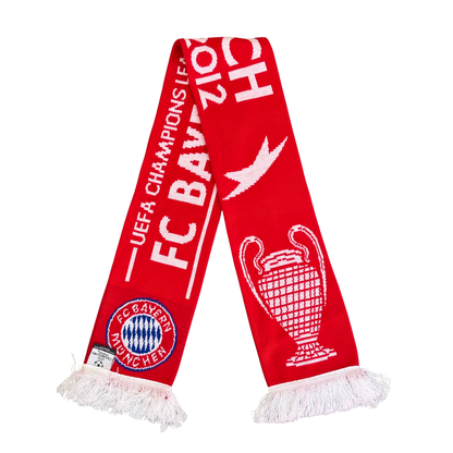 Bufanda de fútbol oficial Bayern Múnich final Champions League 2012
