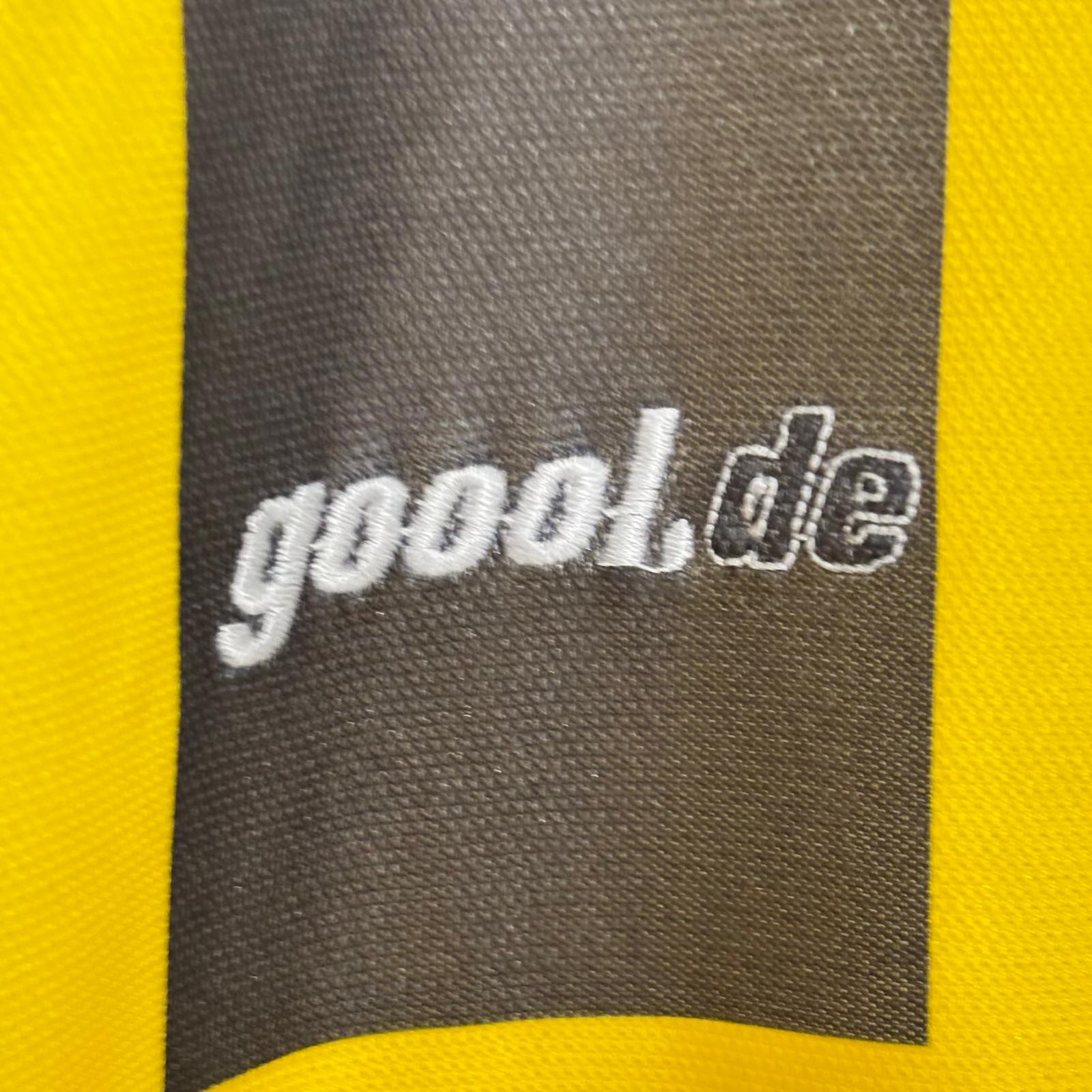 borussia dortmund bvb goool 2000 2001 2002 2003 home jersey football shirt trikot fussball