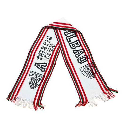 bufanda athletic club bilbao serigrafiada vintage futbol