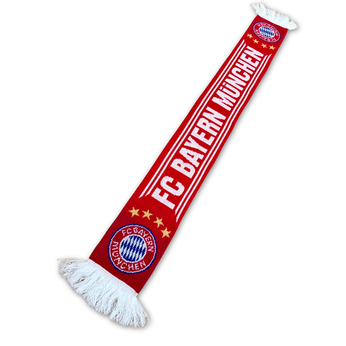 Bufanda de fútbol Bayern Múnich roja clásica