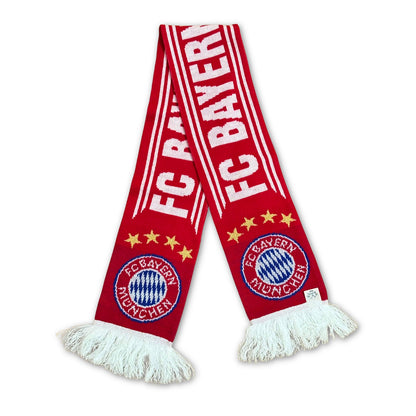 Bufanda de fútbol Bayern Múnich roja clásica