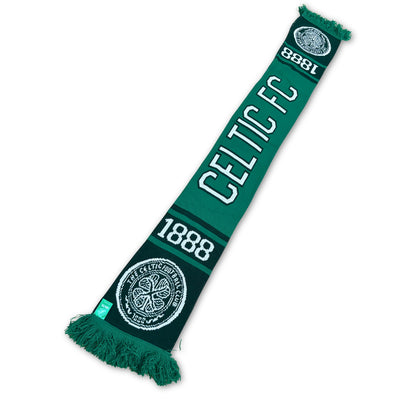 Bufanda de fútbol oficial Celtic FC 1888 verde