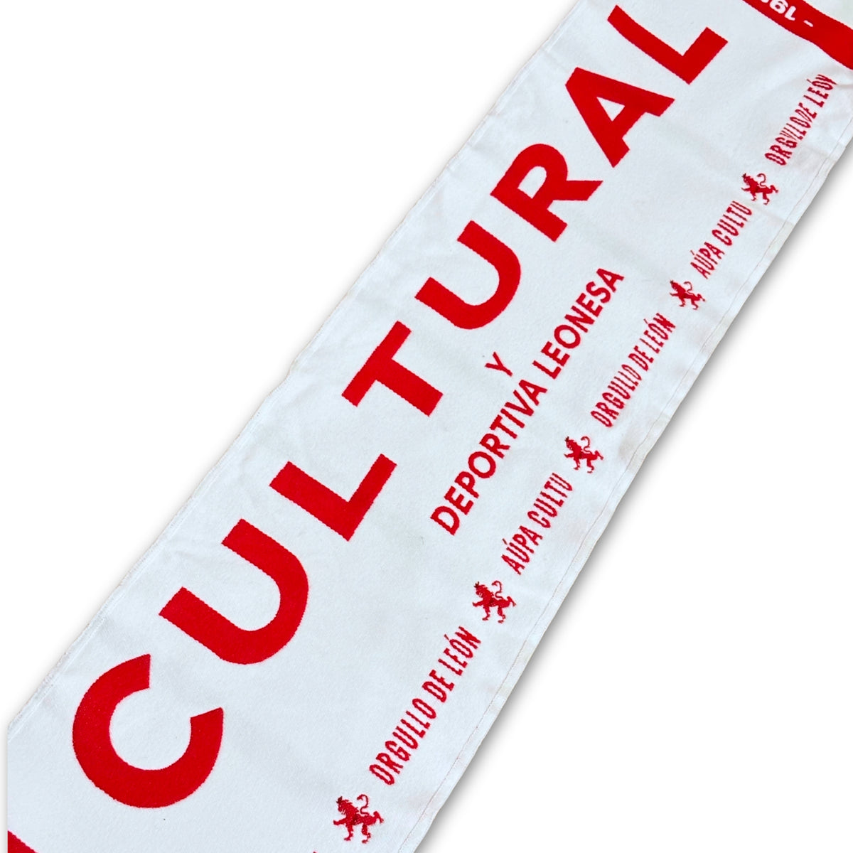 Bufanda de fútbol Cultural Leonesa 1923 Orgullo de León