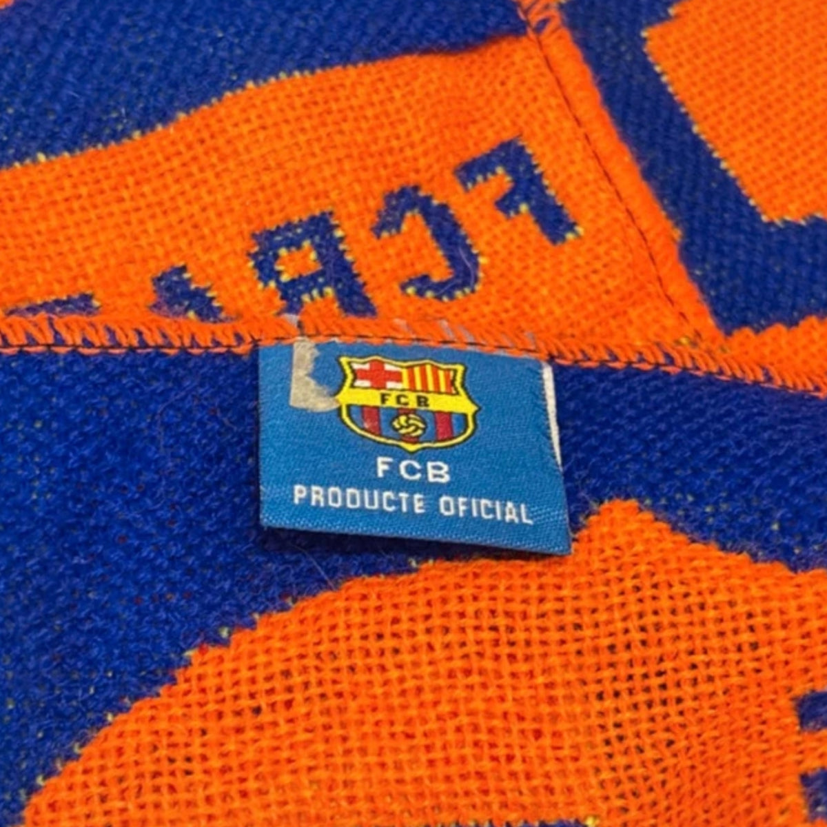 Bufanda FC Barcelona - Naranja Oficial
