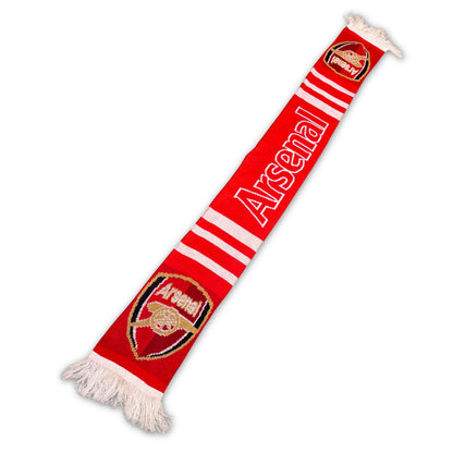 Bufanda de fútbol oficial Arsenal FC roja