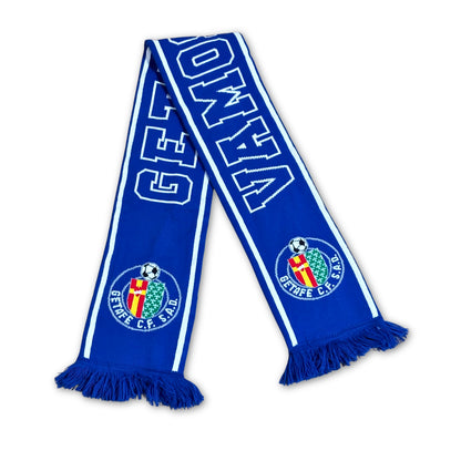 Bufanda de fútbol oficial Getafe CF Vamos Geta azul