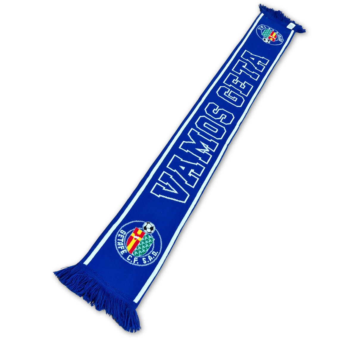 Bufanda de fútbol oficial Getafe CF Vamos Geta azul