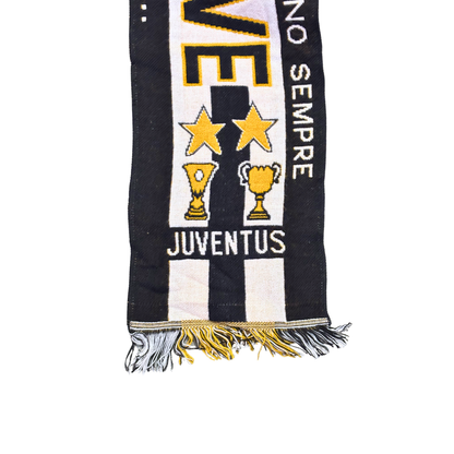 Bufanda de fútbol vintage Juventus vinci per noi años 90