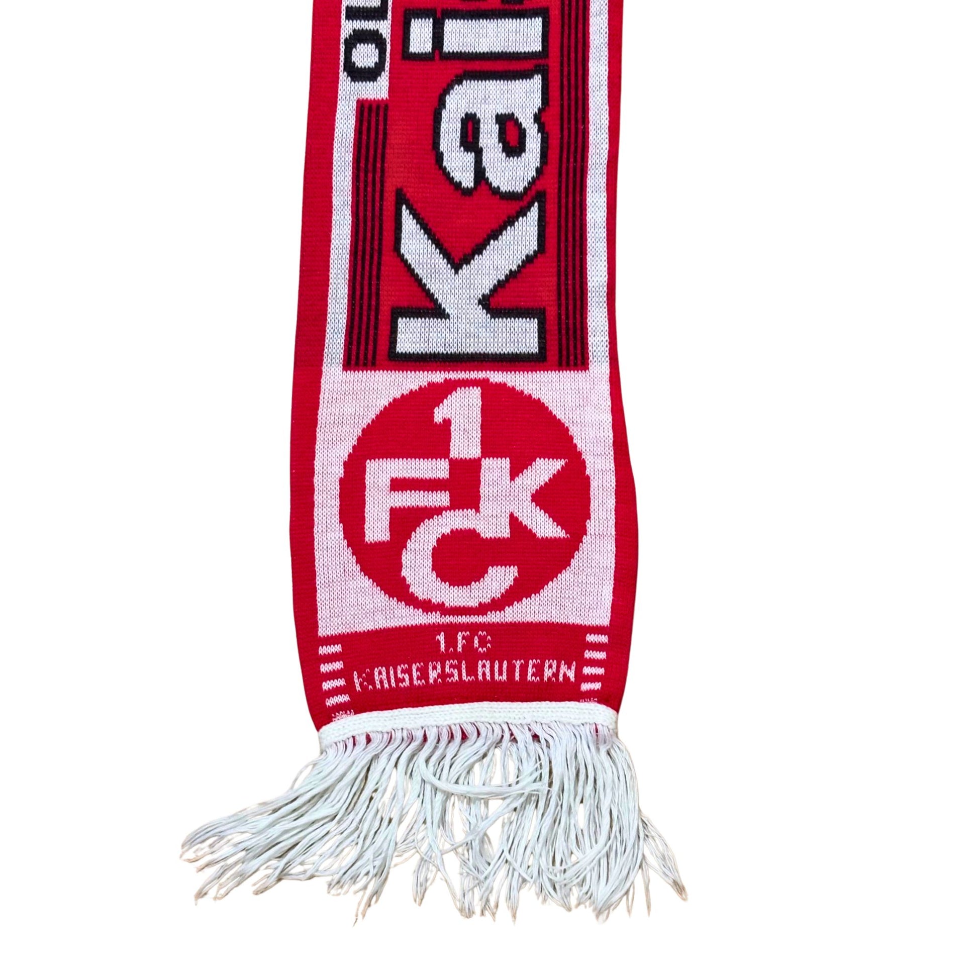 Bufanda Kaiserslautern 1996 Final DFB Pokal vintage fussball schal