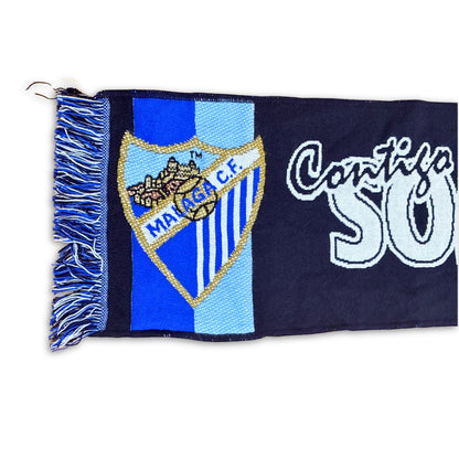 Bufanda de fútbol Málaga CF Contigo somos grandes