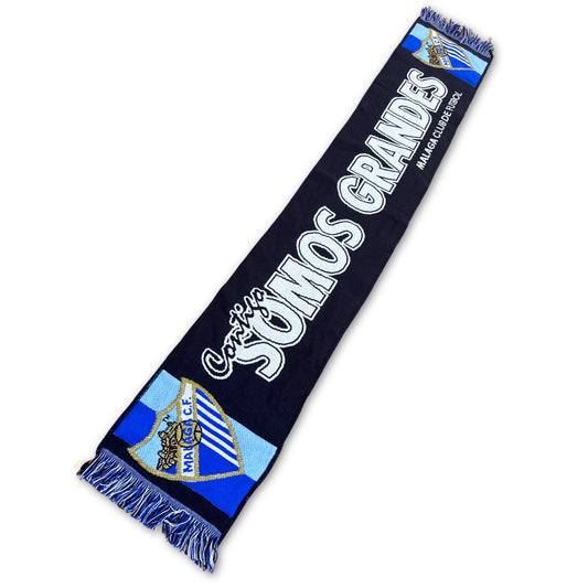 Bufanda de fútbol Málaga CF Contigo somos grandes