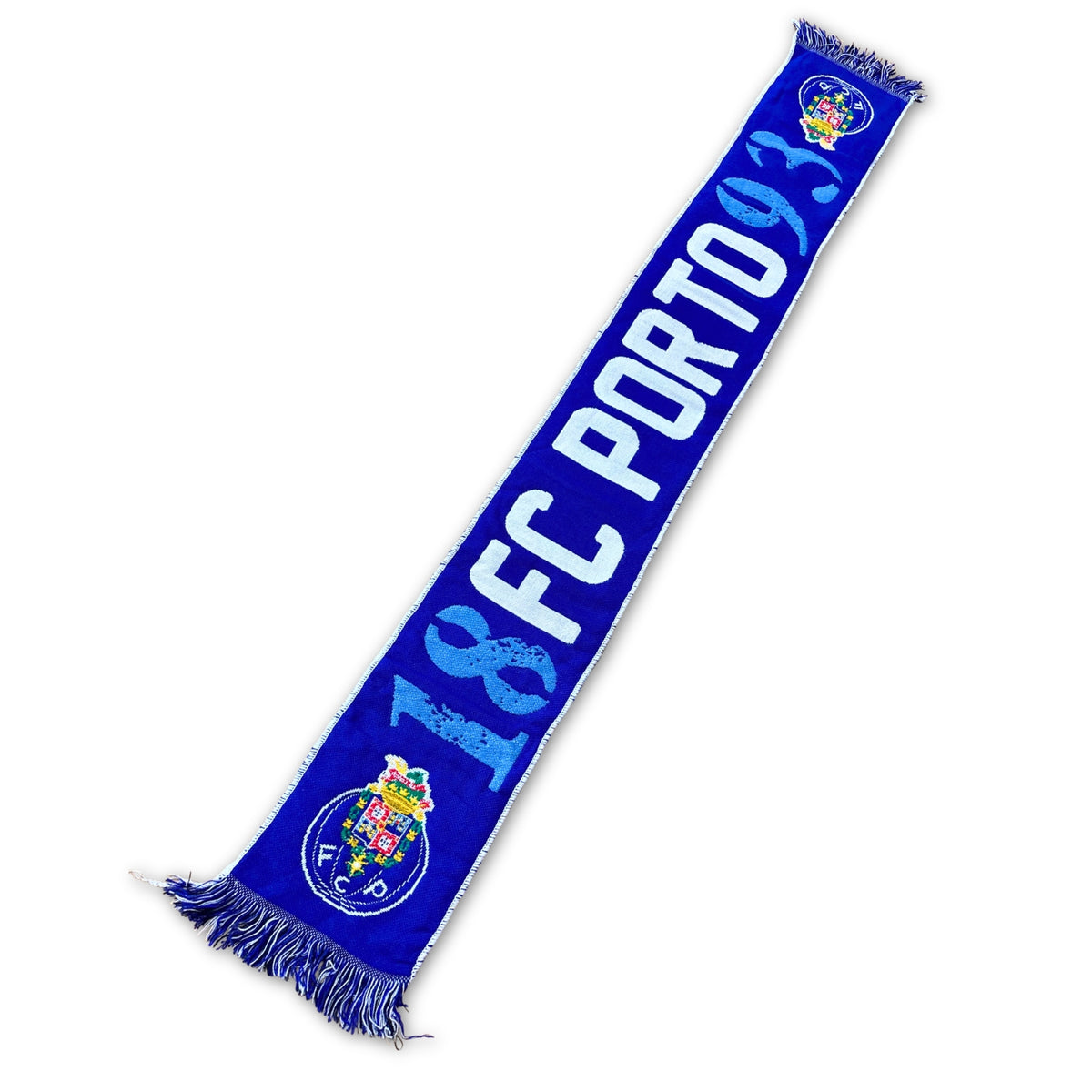 Bufanda de fútbol vintage FC Porto 1893 azul