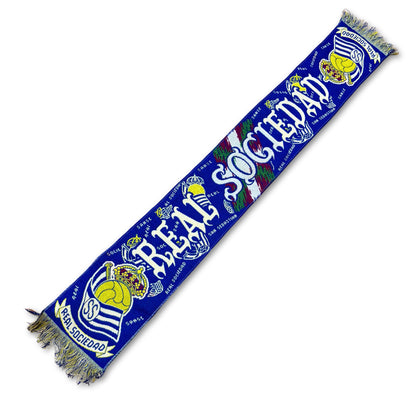 bufanda real sociedad san sebastian donostia vintage