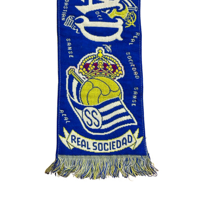 bufanda real sociedad san sebastian donostia vintage