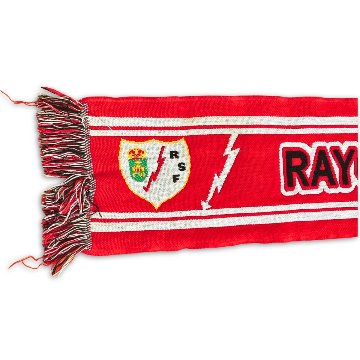 Bufanda de fútbol sala Rayo San Fernando roja