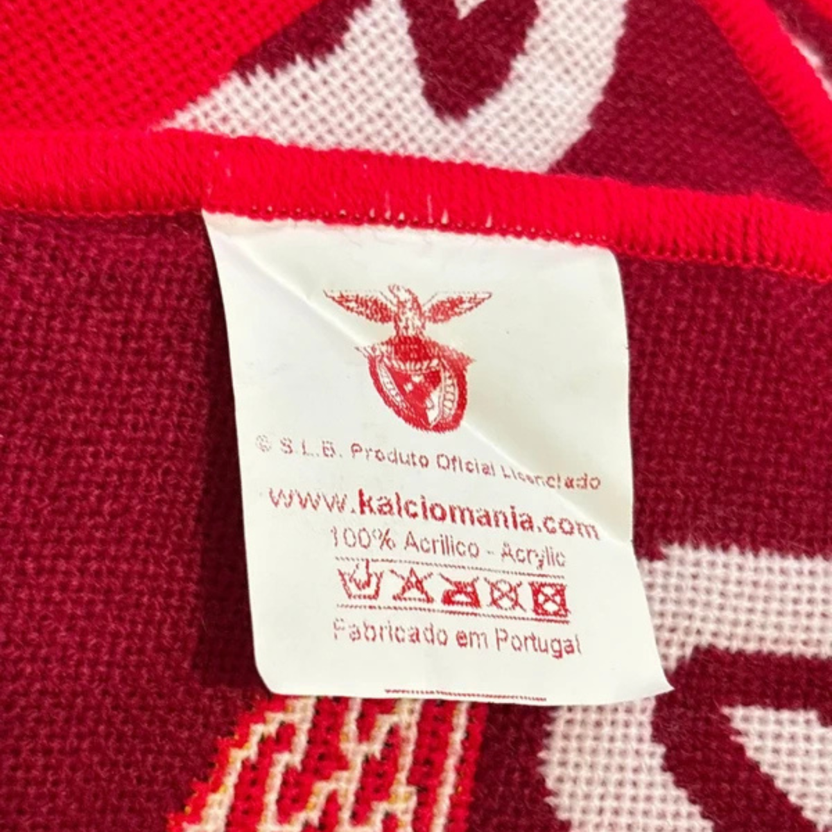 Bufanda de fútbol oficial SL Benfica águila roja