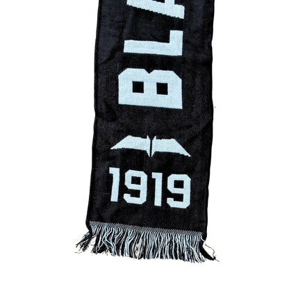 Bufanda de fútbol Valencia CF blanquinegre murciélago