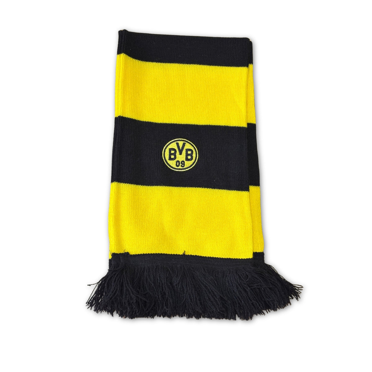 Bufanda de fútbol Borussia Dortmund franjas amarillas y negras 1909