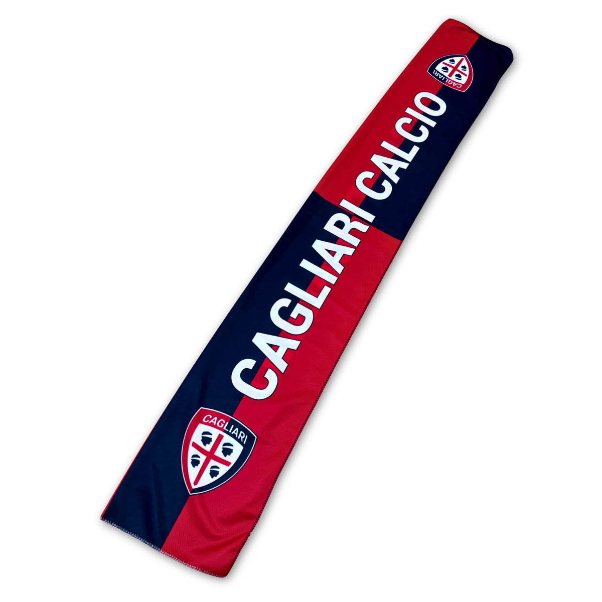 Bufanda Cagliari Calcio - arlequinado doble