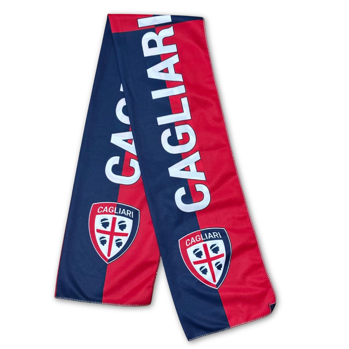 Bufanda Cagliari Calcio - arlequinado doble