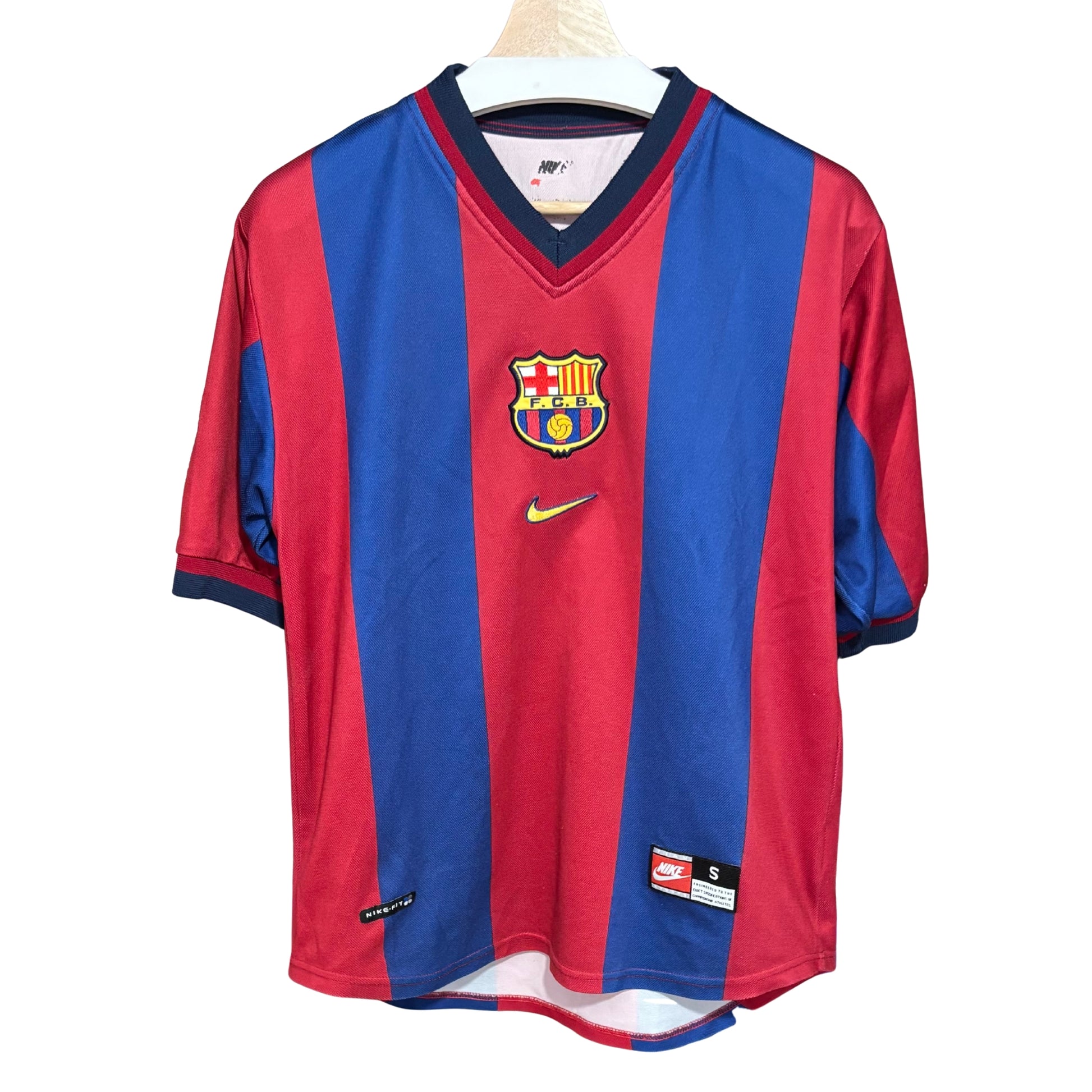 Camiseta Barcelona Nike 1998 1999 local Home Jersey Shirt Football